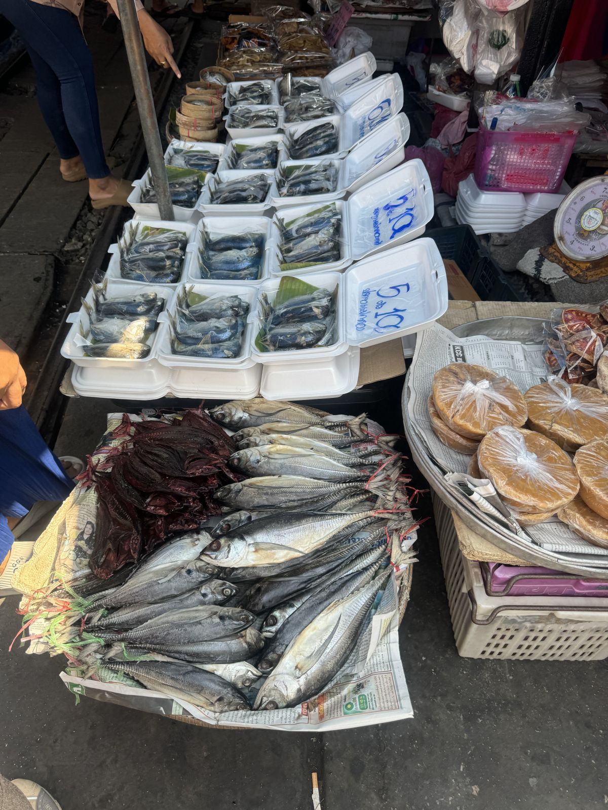 Maeklong Railway Market